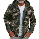 Elegant Cargo Camouflage Jakke - Fabian