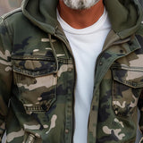 Elegant Cargo Camouflage Jakke - Fabian