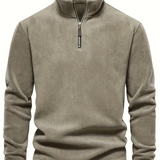 Joshua | Elegant Lynlås Sweater i Komfortabelt Design