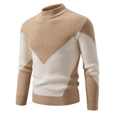 Liam | Elegant Sweater med Geometrisk Design